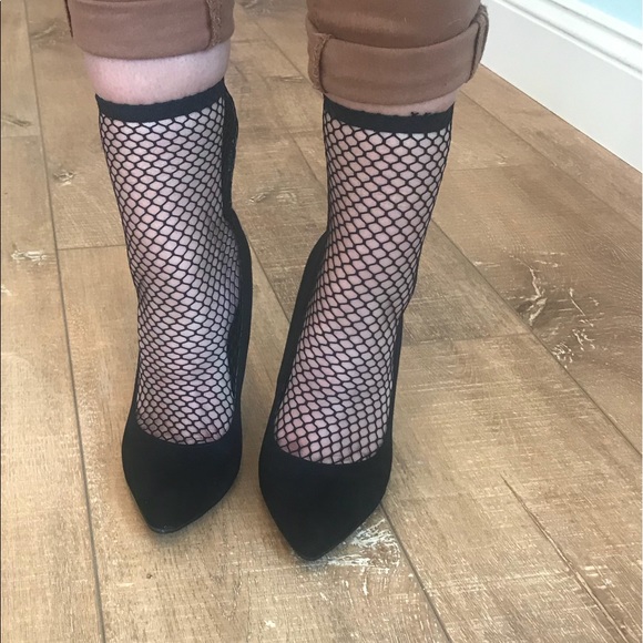 🤩Fishnet Sock Booties 🌟Sale - Picture 3 of 6